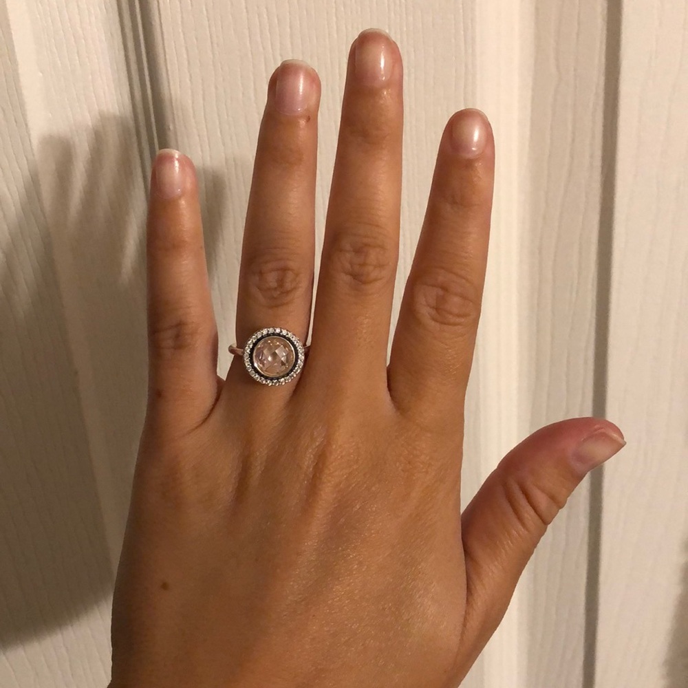 Pandora pink ring